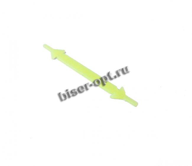 Шнурки для обуви силиконовые (резиновые) 9*1см (100шт) цвет:143-голубой