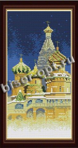 Схема с водорастворимым рисунком F349 для вышивания крестом 14,5*39,7см (1шт) цвет:арт.F349