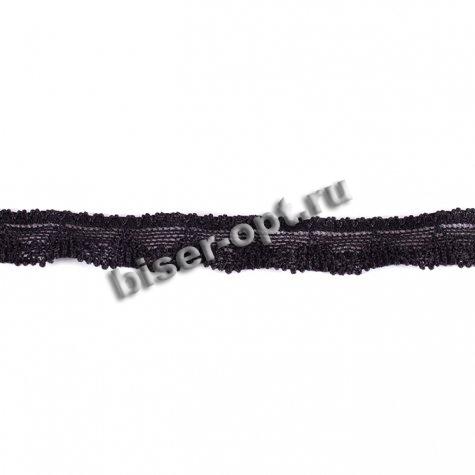 Кружево стрейч №11790 1,5см (20м) цвет:075-черный