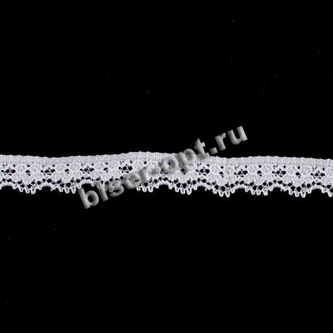 Кружево стрейч №11800 1см (20м) цвет:075-черный