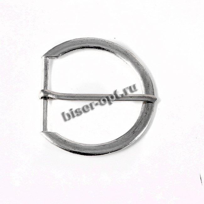 Пряжка № 11873 70*61мм перекладина 44мм 1 язычок (10шт) цвет:никель