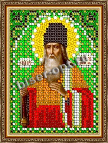 «Светлица» набор для вышивания бисером 8821ЛМ «Св. Анастасий» бисер Чехия 7,5*10см (1шт) цвет:8821ЛМ