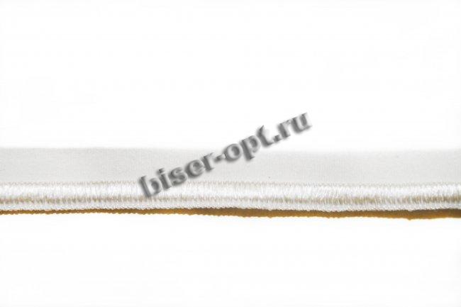 Кант 550 трикотажный для нижнего белья 10мм(10ярд) цвет:501-белый