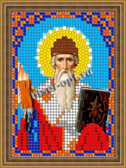 «Светлица» набор для вышивания бисером 8423ЛМ «Св. Спиридон» бисер Чехия 7,5*10см (1шт) цвет:8423ЛМ
