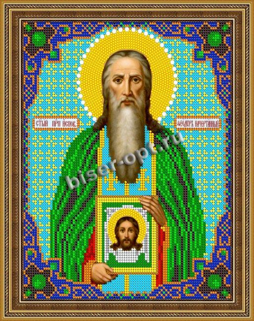 «Светлица» набор для вышивания бисером 8830 «Св. Феодор» бисер Чехия 19*24см (1шт) цвет:8830