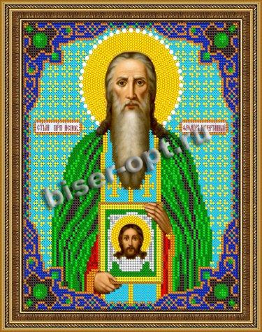 «Светлица» набор для вышивания бисером 8830 «Св. Феодор» бисер Чехия 19*24см (1шт) цвет:8830