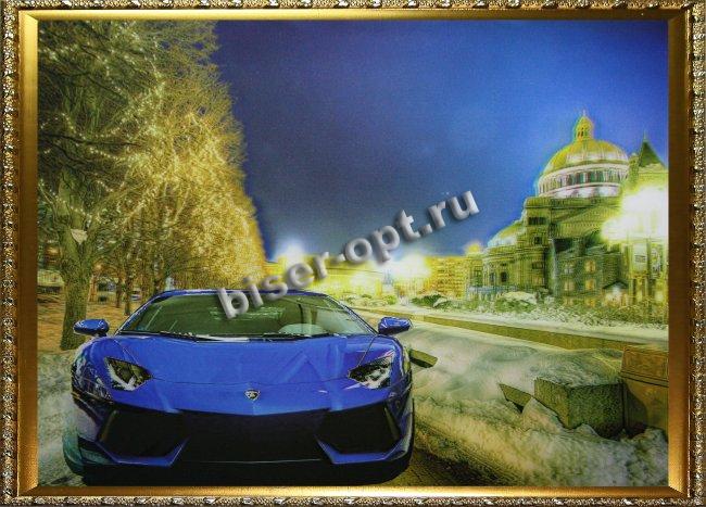 Картина 5D «Машина» 38*28см (1шт) цвет:14177