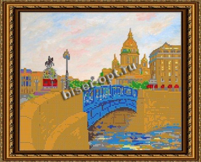 «Диамант» набор со стразами ДК-442 «Исаакиевский собор» 38*30см (1шт) цвет:ДК-442