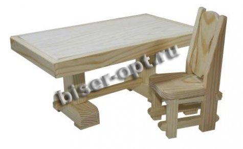 Стул №14346 6,5*8*15см (1шт) цвет:сосна