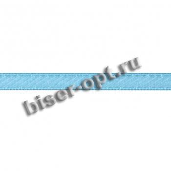 Лента атласная 6мм (1кат*30ярд) цвет:3173-черный