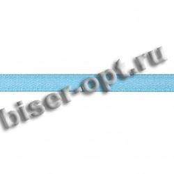 Лента атласная 6мм (1кат*30ярд) цвет:3173-черный