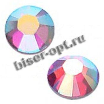 Стразы 2028 SS12 M-Foiled Hotfix (10шт) цвет:502AB-Fuchsia AB