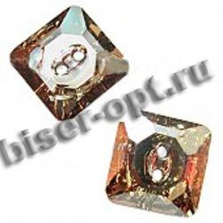 Пуговица 3017 12мм M-Foiled (1шт) цвет:001GSHA-Crystal Gold