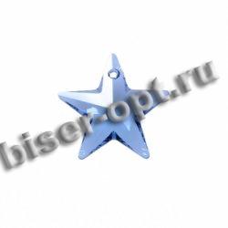 Кулон 6714 Star Pendant 20мм (1шт) цвет:211-Light Sapphire