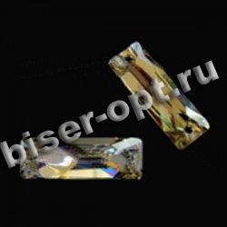 Стразы пришивные 3255 26*8,5мм Foiled (1шт) цвет:001SSHA-Crystal Silv