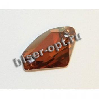 Стразы пришивные 3256 19*11,5мм Foiled (1шт) цвет:001COP-Crystal Coppe