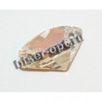 Стразы пришивные 3256 19*11,5мм Foiled (1шт) цвет:001MOL-Crystal Moonl