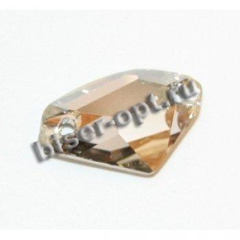 Стразы пришивные 3256 19*11,5мм Foiled (1шт) цвет:001SSHA-Crystal Silv
