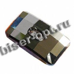 Пуговица 3093 30*16мм Unfoiled (1шт) цвет:280HEM-Jet Hematite