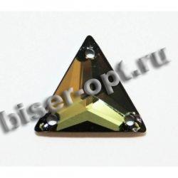Стразы пришивные 3270 16мм M-Foiled (1шт) цвет:001TAB-Crystal Tabac