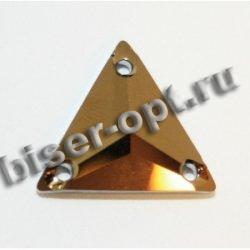 Стразы пришивные 3270 16мм M-Foiled (1шт) цвет:001DOR-Crystal Dorad