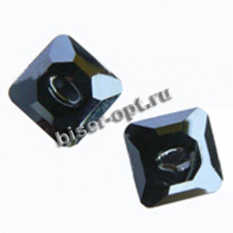 Пуговица 3017 10мм Unfoiled (6шт) цвет:280HEM-Jet Hematite
