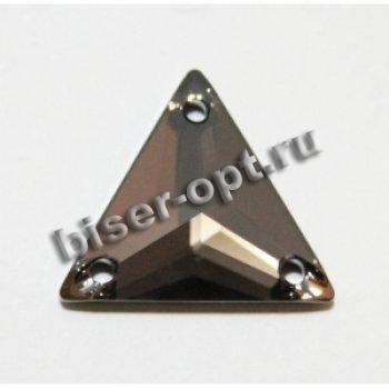 Стразы пришивные 3270 16мм M-Foiled (1шт) цвет:001SATIN-Crystal Sat