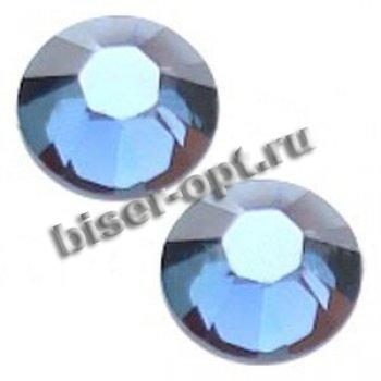 Стразы 2028 SS16 M-Foiled Hotfix (10шт) цвет:206SATIN-Sapphire Sa