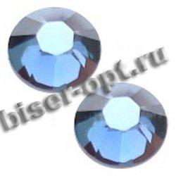 Стразы 2028 SS16 M-Foiled Hotfix (10шт) цвет:206SATIN-Sapphire Sa