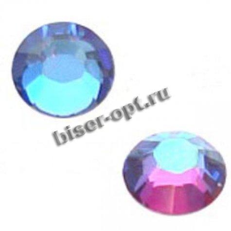 Стразы 2028 SS12 M-Foiled Hotfix (100шт) цвет:001MBLUE-Crystal Mer
