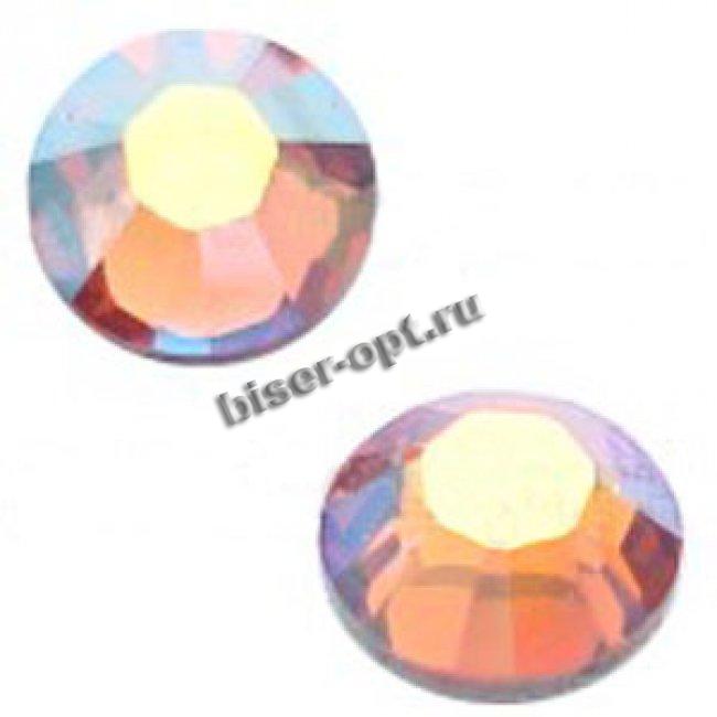 Стразы 2028 SS10 M-Foiled Hotfix (100шт) цвет:203AB-Topaz AB