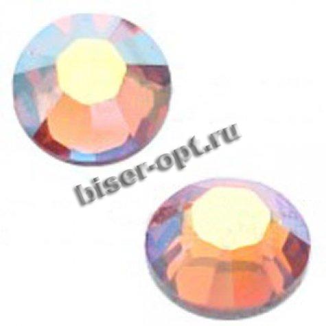 Стразы 2028 SS10 M-Foiled Hotfix (100шт) цвет:203AB-Topaz AB