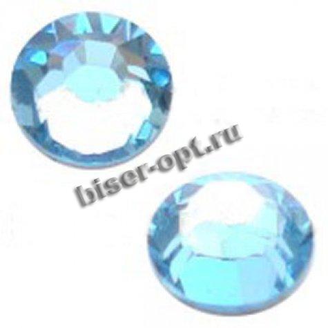 Стразы 2028 SS12 M-Foiled Hotfix (100шт) цвет:202-Aquamarine