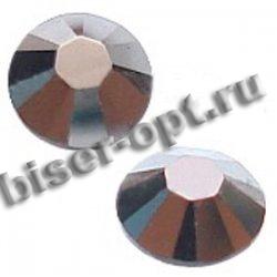 Стразы 2028 SS16 M-Foiled Hotfix (10шт) цвет:280NUT-Jet Nut