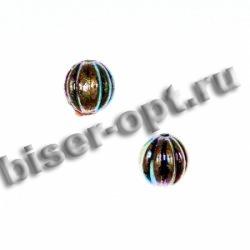 Бусины пластик AG029NS радужные