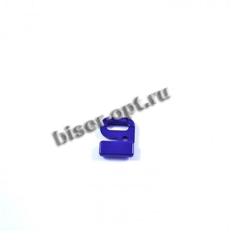 Застежки для белья BG - 6272 пластиковые 10мм (100шт) цвет:046-яр.голубой