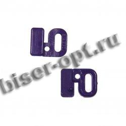 Застежки для белья BG - 6272 пластиковые 13мм (100шт) цвет:059-бордовый