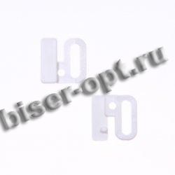 Застежки для белья BG - 6272 пластиковые 13мм (100шт) цвет:059-бордовый
