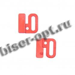 Застежки для белья BG - 6272 пластиковые 13мм (100шт) цвет:059-бордовый