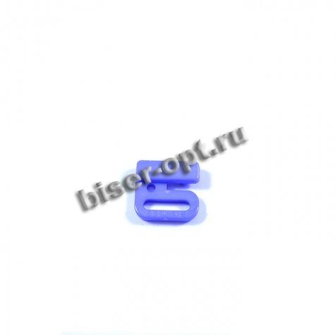 Застежки для белья BG - 6272 пластиковые 13мм (100шт) цвет:059-бордовый