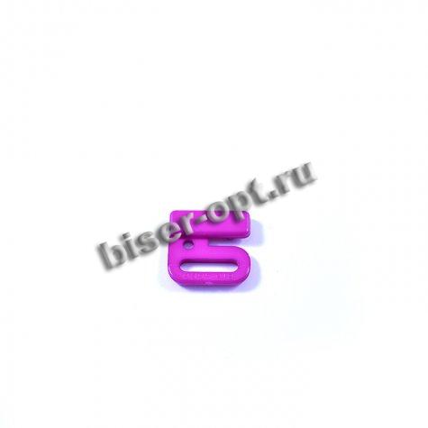 Застежки для белья BG - 6272 пластиковые 13мм (100шт) цвет:059-бордовый