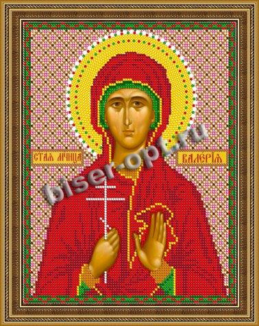 «Светлица» рисунок на ткани для вышивания бисером 733 «Св. Валерия» 19*24см (1шт) цвет:733