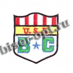 Термоаппликация вышитая FS6457