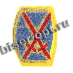 Термоаппликация вышитая FS6462