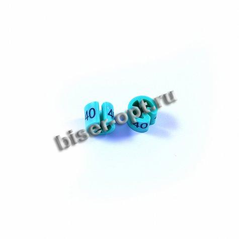Размерники для плечиков и вешалок № 40 (20шт) цвет:цветной